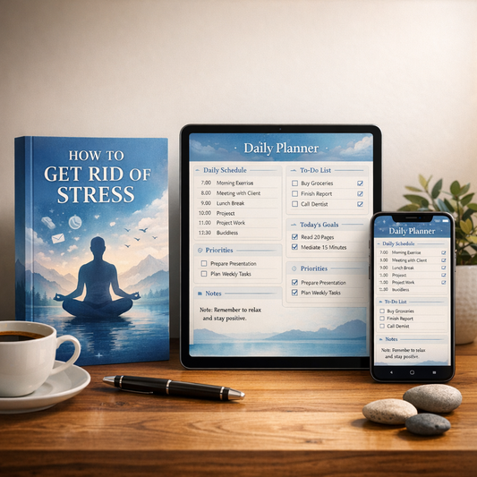 Digital Planner & Stress Relief Guide